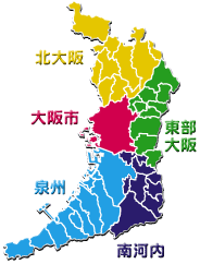 地図 大阪 府