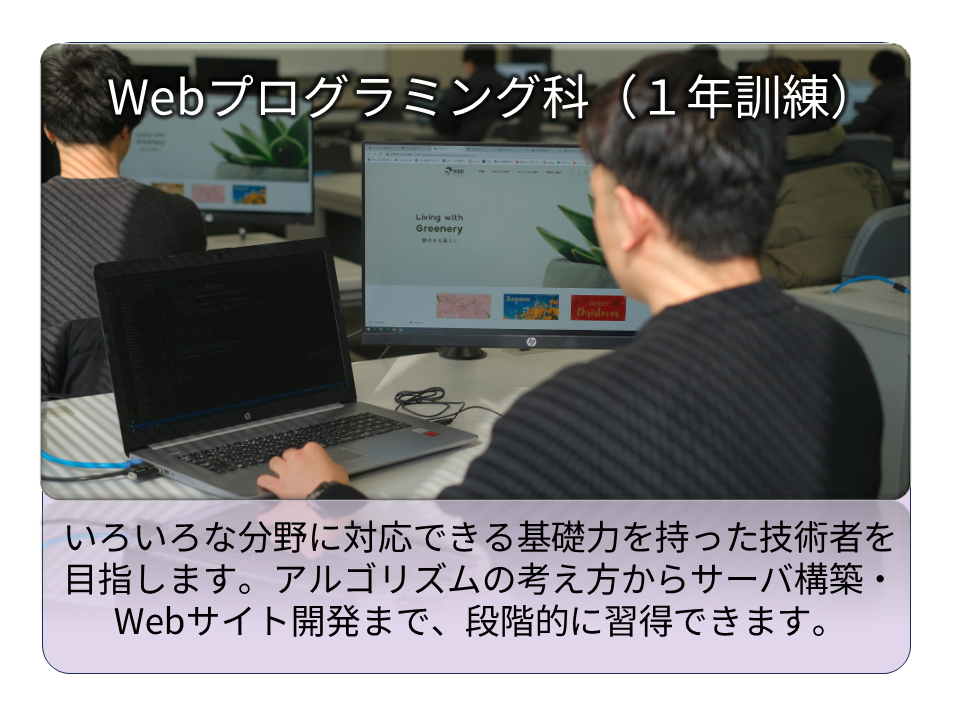 webプログラミング科