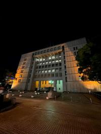 大阪市庁舎ライトアップ