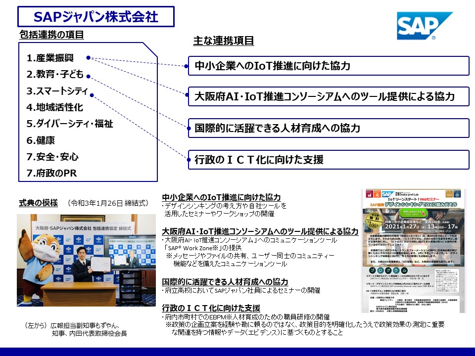 SAPジャパン株式会社との取組み