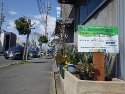八尾市久宝寺地区をみどり豊かな街にする会緑化写真