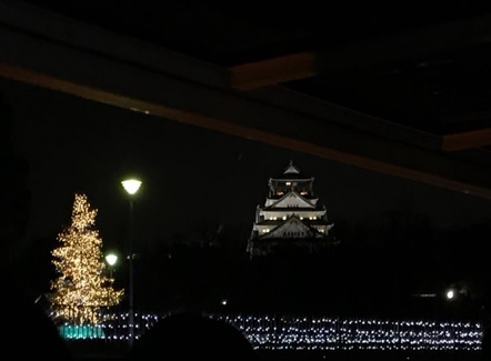 ドリカムツリーと大阪城