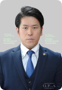 上田議員の写真