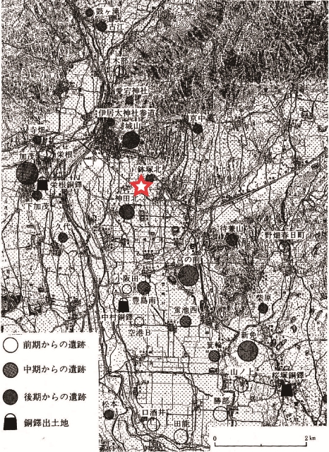 【図】周辺の遺跡地図
