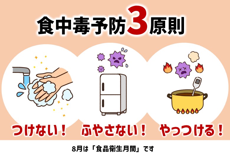 8月は食品衛生月間