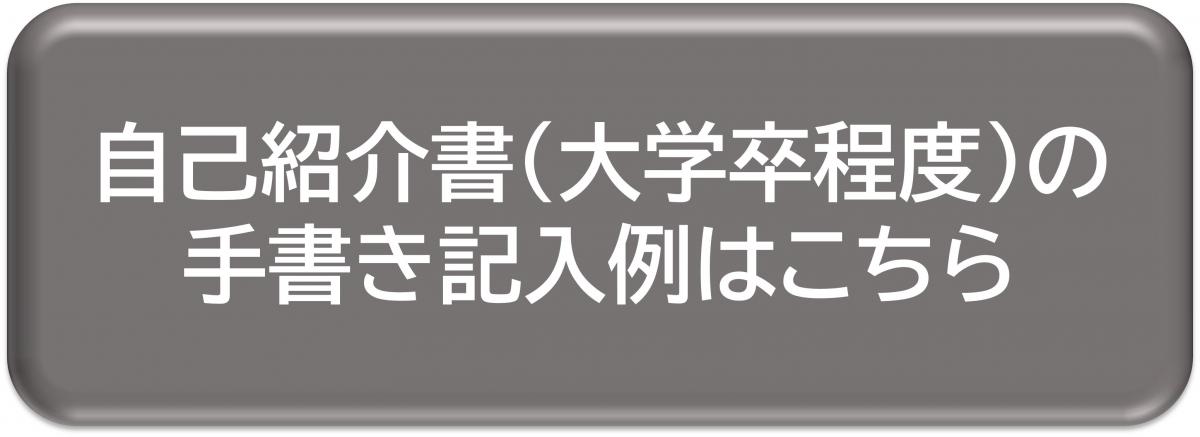 自己紹介書（大学卒程度）の手書き記入例はこちら