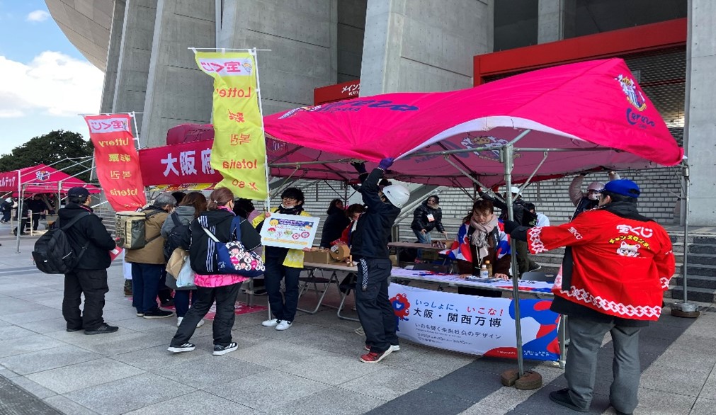 販売促進ブースの様子