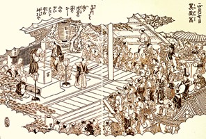 瀧安寺の説明パネル