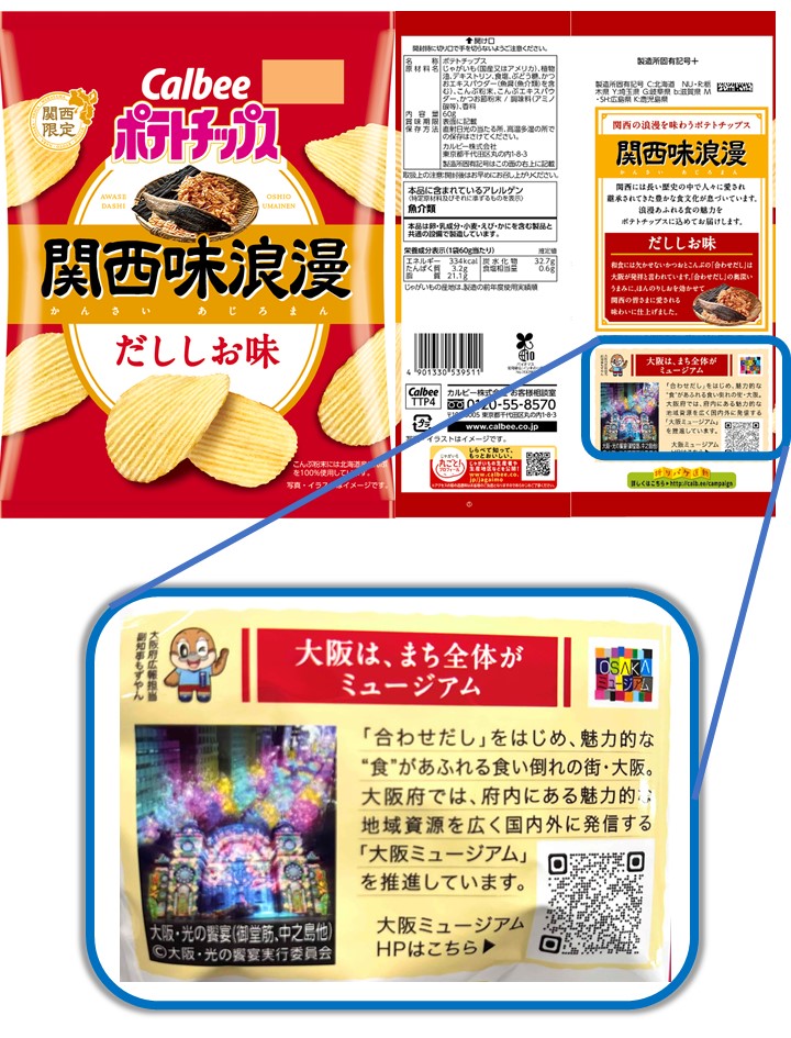 関西味浪漫パッケージ_大阪ミュージアム紹介部分