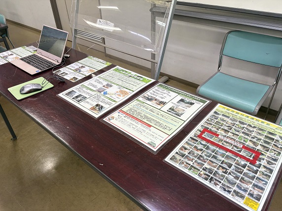 クビアカイベントチラシ設置