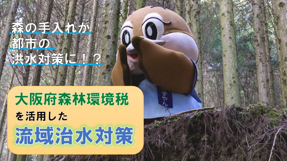 大阪府森林環境税を活用した流域治水対策の取組（ロングバージョン）