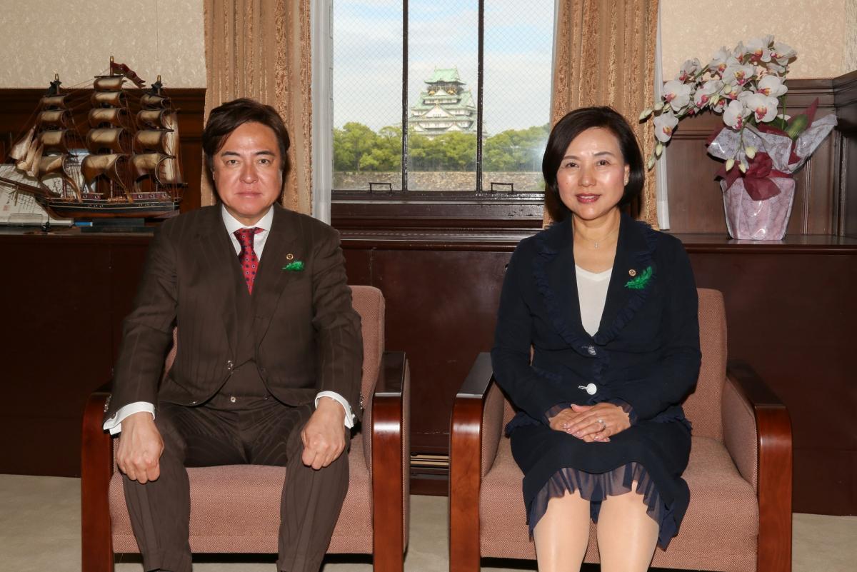 議長・副議長の写真