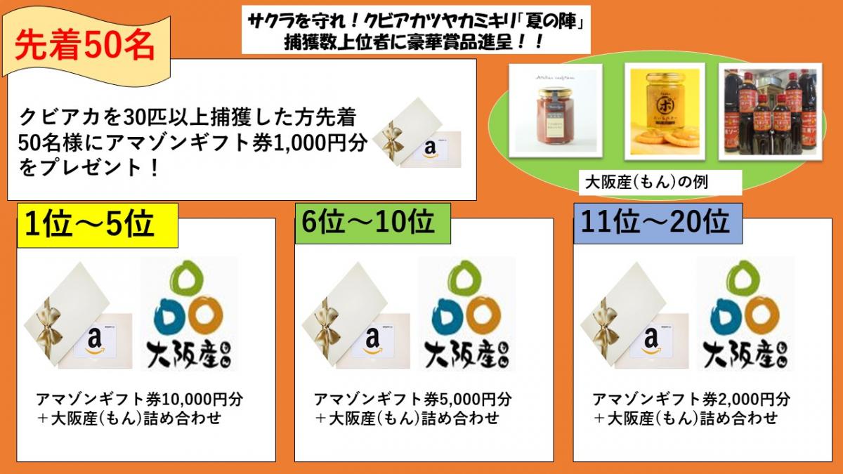 景品一覧の画像