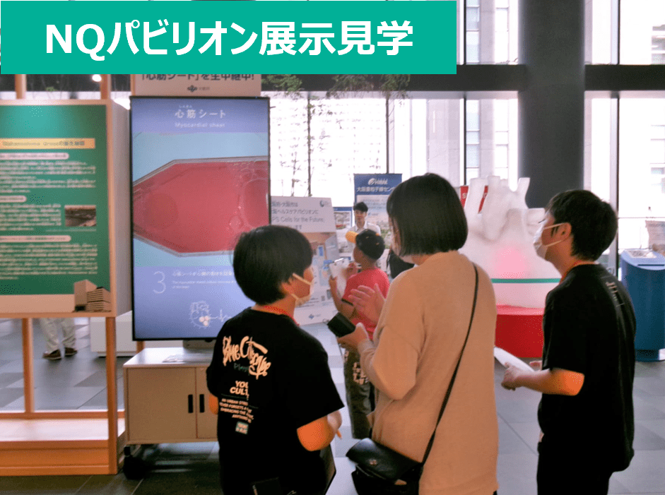 NQパビリオン展示見学