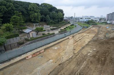 6世紀後半の建物と溝