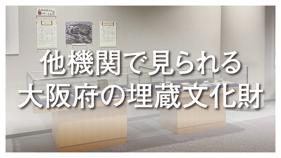 他機関で見られる大阪府の埋蔵文化財