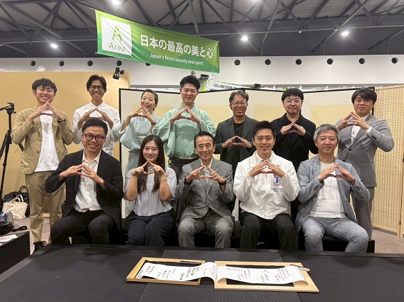 トークセッションメンバーと知事