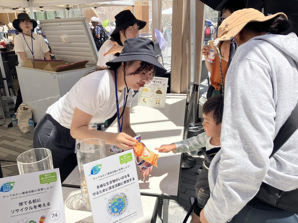 ブース展示の様子