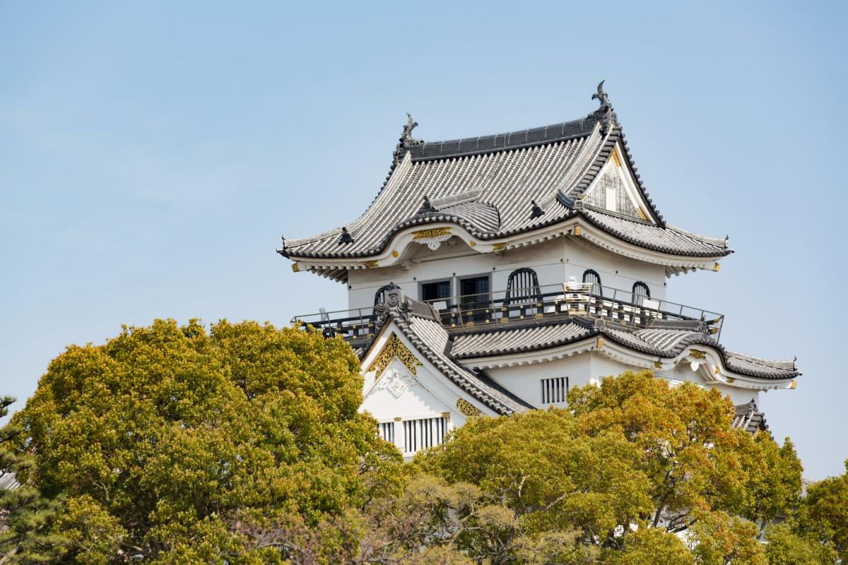 岸和田城