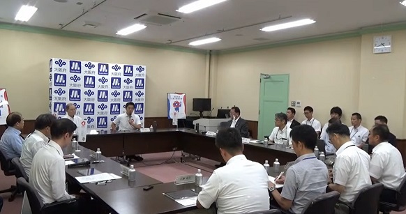 新モビリティ導入検討協議会に出席する知事