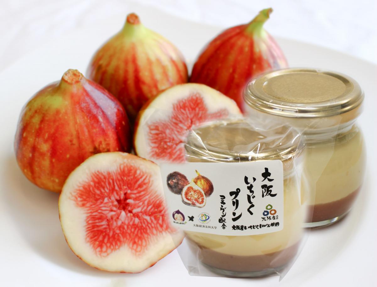 大阪いちじくプリンの写真