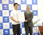 井上副社長と知事