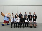 四條畷学園高等学校、太成学院大学高等学校の皆さんと知事