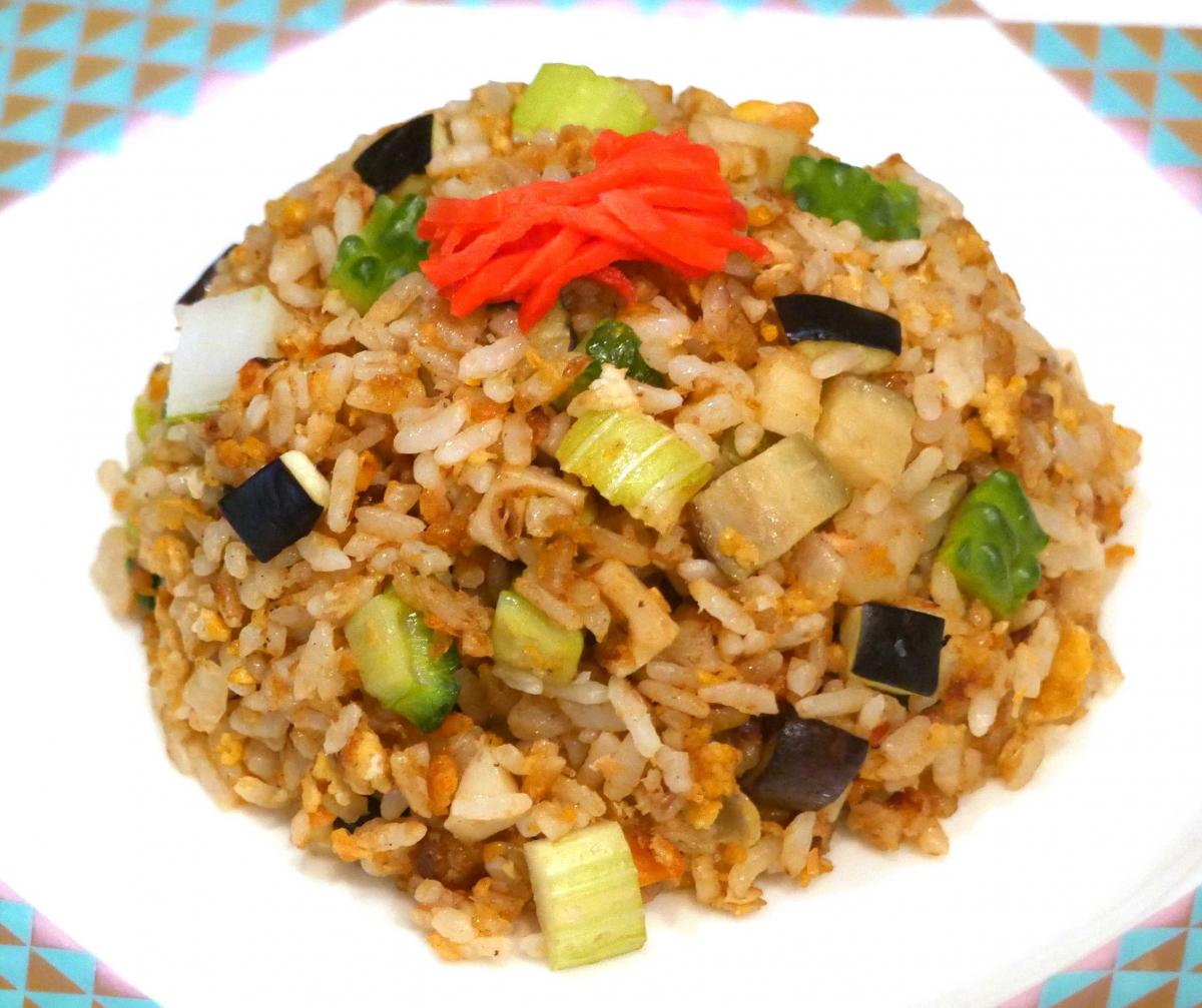 和食巧房ちりとてちん-お魚たっぷり炒飯