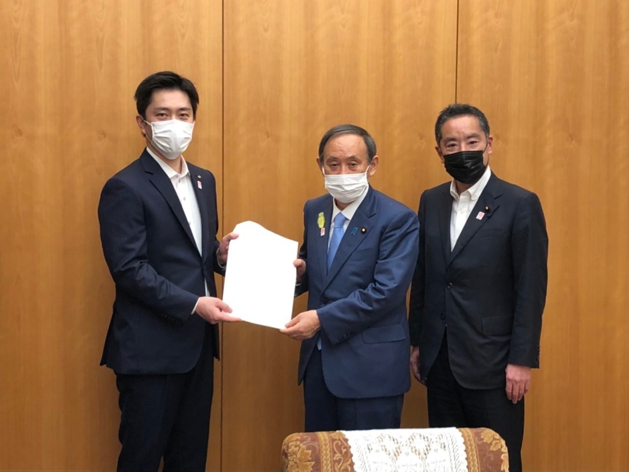 吉村知事と菅総理
