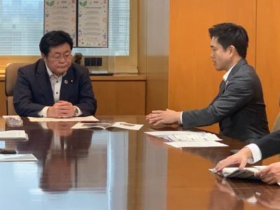 西村大臣へ要望2