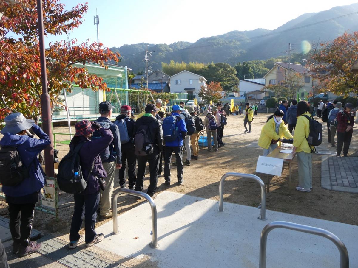 受付会場の様子