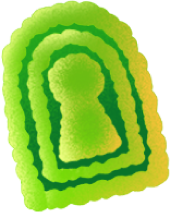 古墳のイラスト