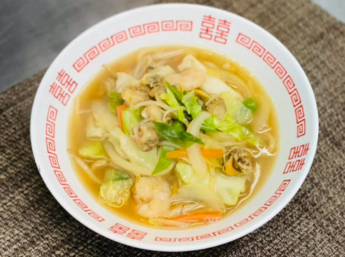 野菜たっぷり海鮮ちゃんぽん写真