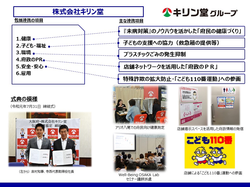 株式会社キリン堂との取組み