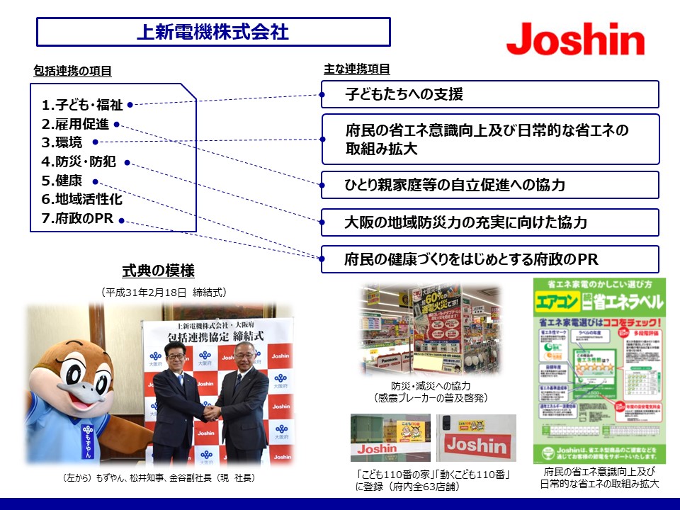 上新電機との取組み
