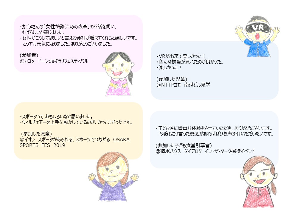 感謝の声1