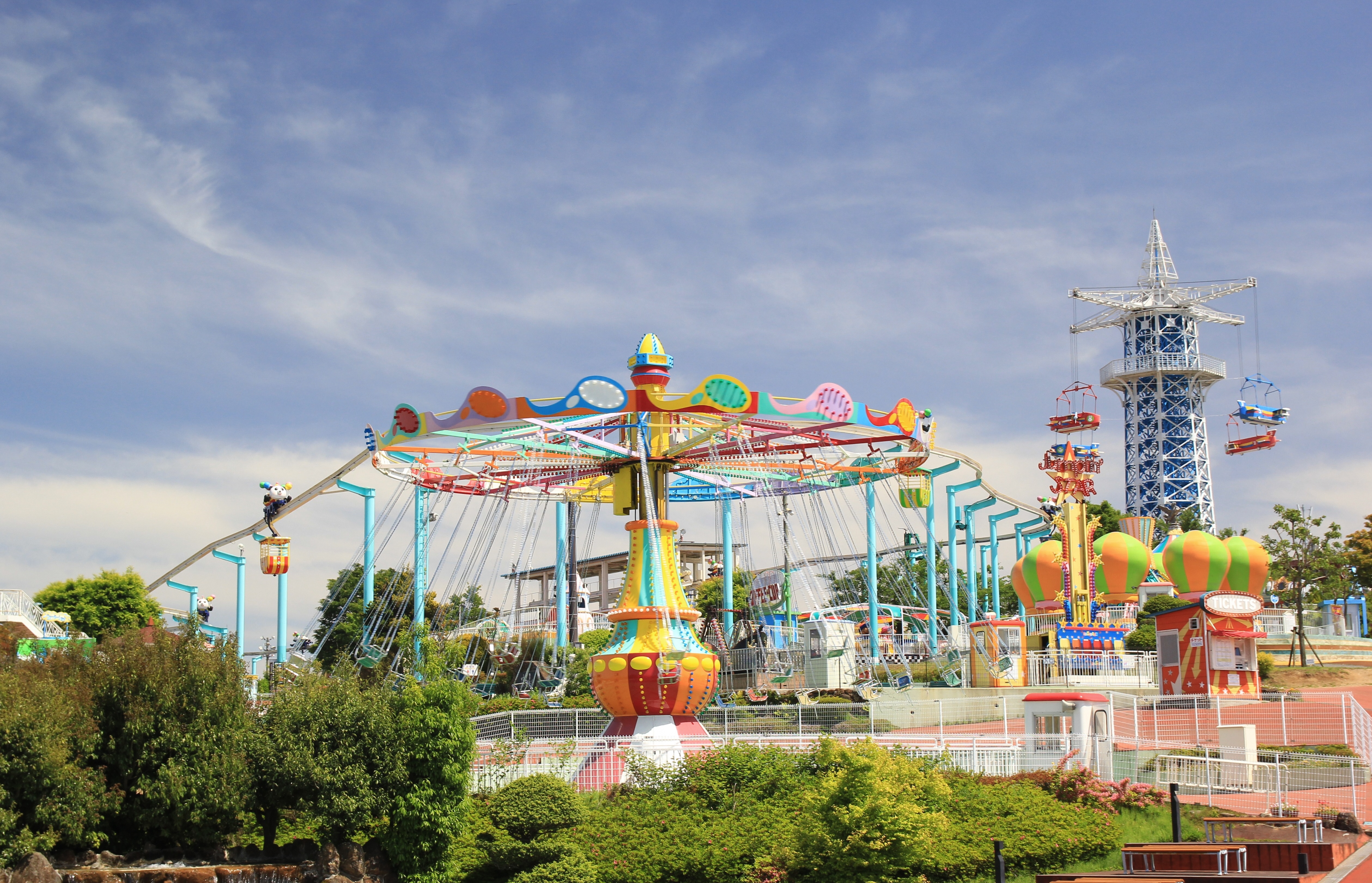生駒山上遊園地写真