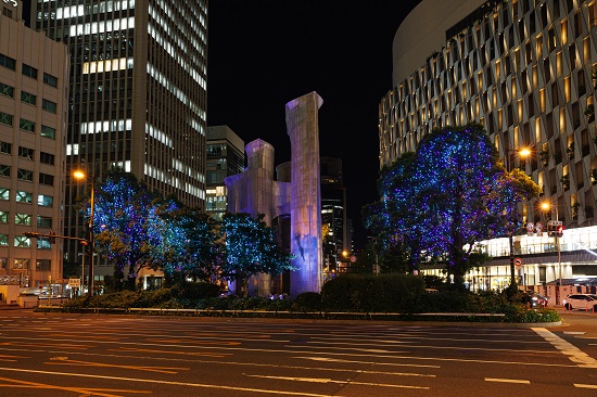 梅田吸気塔（ブルー）