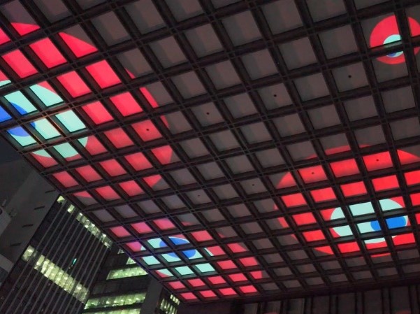 南御堂AR+インタラクティブプロジェクションマッピング