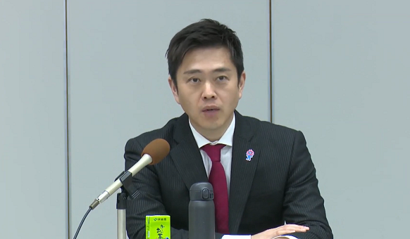 意見を述べる吉村知事