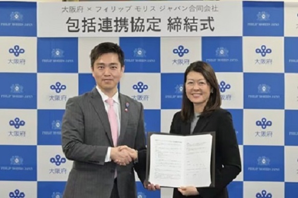 シェリー・ゴー社長と知事
