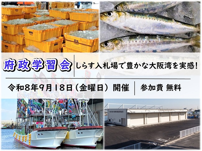 しらす入札場で豊かな大阪湾を実感！の画像