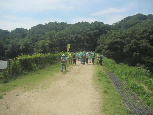 1白旗池から
