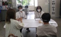 立ち直り支援事業面接の写真