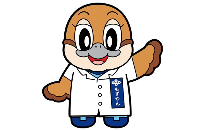 白衣を着たもずやんのサムネイル画像
