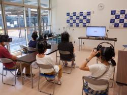 わんにゃん教室 the VRの様子