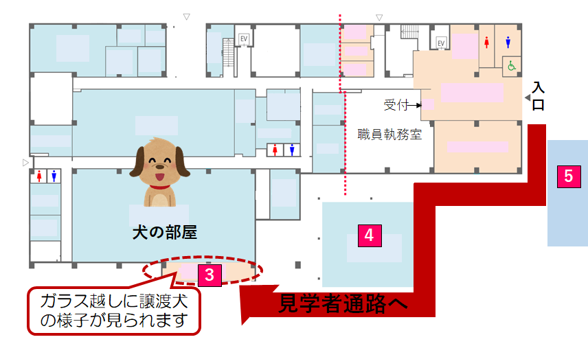 1階屋外見取図