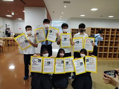掲示等（東大阪大学敬愛高校）1