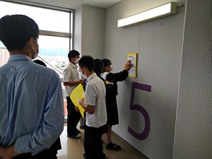 掲示等（東大阪大学敬愛高校）5