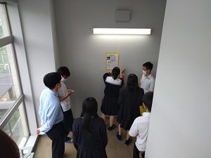 掲示等（東大阪大学敬愛高校）6